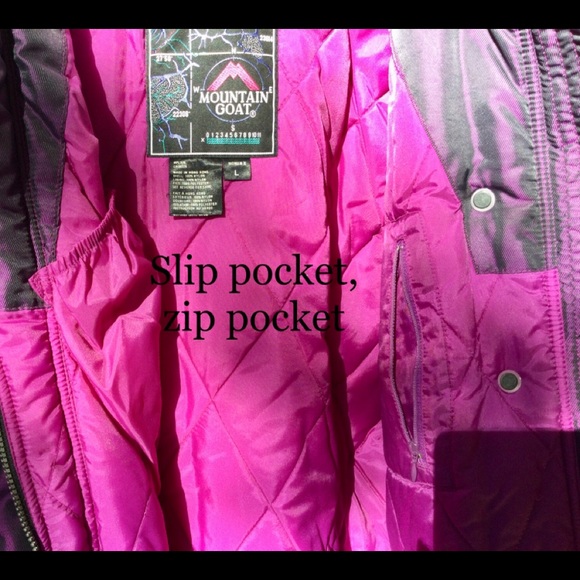 Colorblock Ski Jacket, Mountain Goat, Lady's Large - Picture 4 of 15